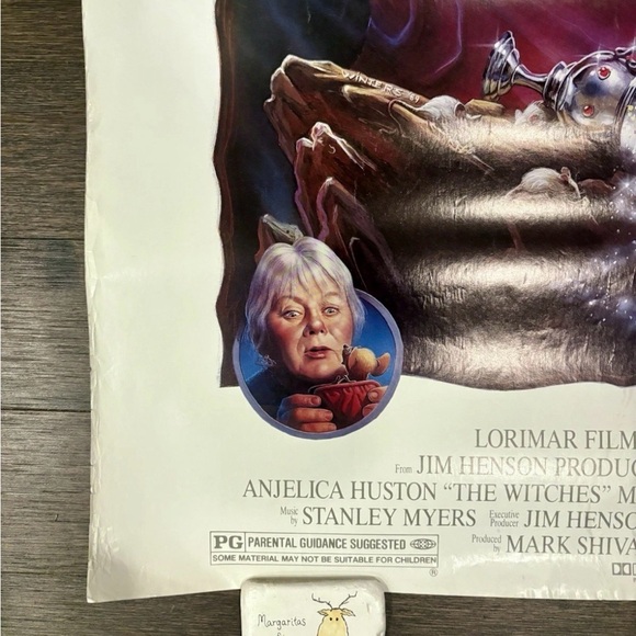 THE WITCHES (1990) ORIGINAL MOVIE POSTER  -  ROLLED 41  x 29 One Sheet Vintage - Picture 4 of 6